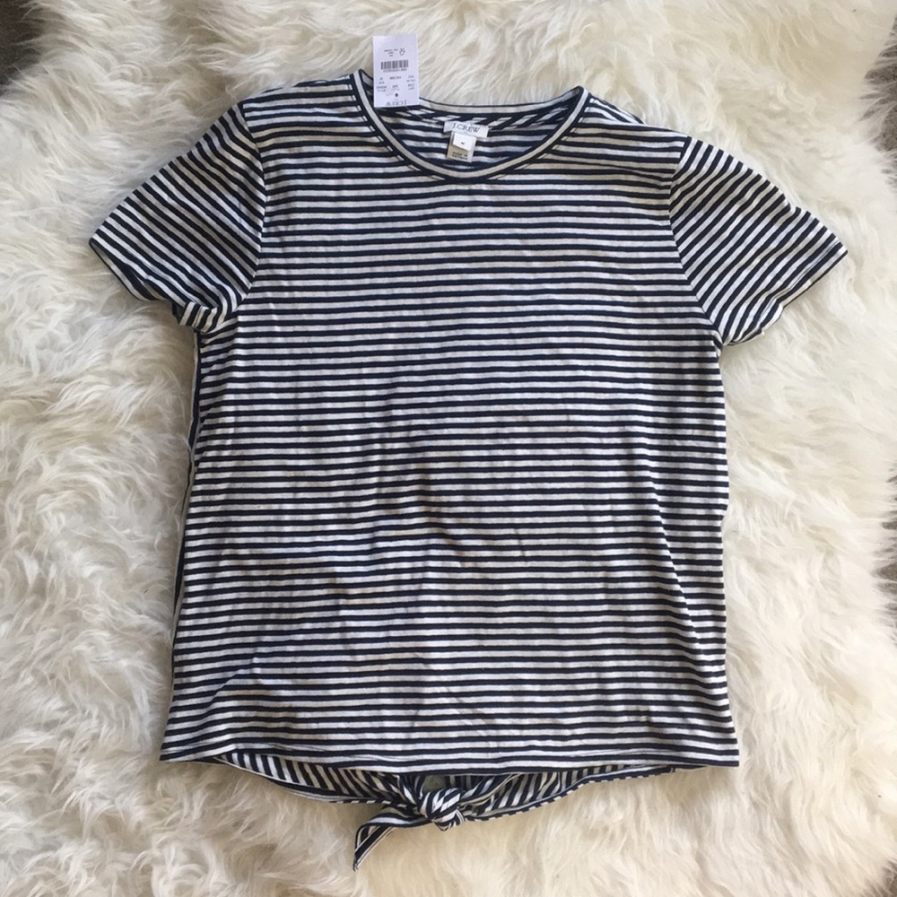 J.Crew Factory Tie Back Tee